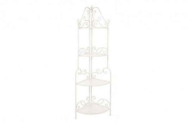 Emily Eck-Pflanzenhalter aus Metall mit 4 Regalen sconto