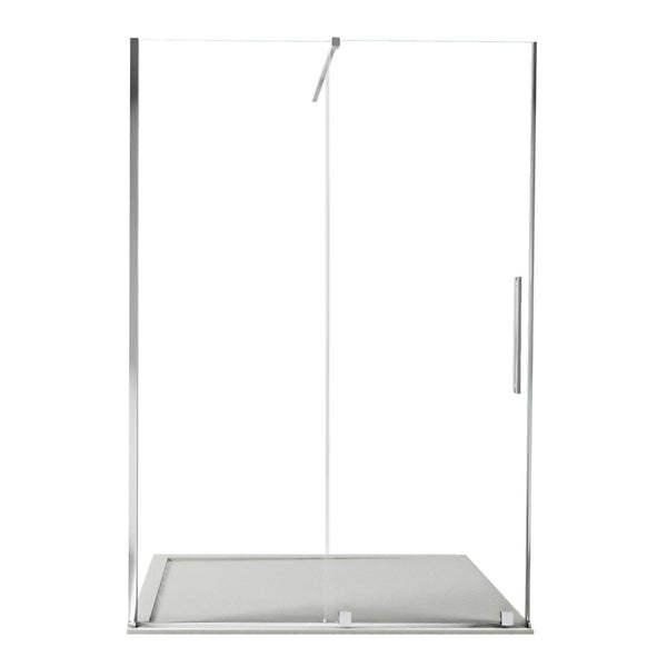 prezzo Porta Parete Doccia 1 anta Scorrevoli senza Profili in Cristallo trasparente 8mm H200 Bonussi Uriel Varie Misure