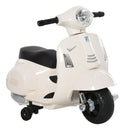 Scooter Elettrico per Bambini Licenza Ufficiale Piaggio Vespa Small 7,2V 2,5Ah Bianco      