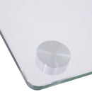 Supporto Monitor da Scrivania Regolabile 56x21x9-11H cm in Vetro e Acciaio  Glass