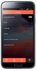 Termometro Digitale Bluetooth in ABS per Barbecue Vannini
