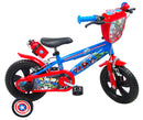 Bicicletta per Bambino 12" 1 Freno Marvel Avengers Rosso
