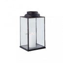Lanterna Naomi Piccola 14,5x14,5x25 h cm in Acciaio Antracite