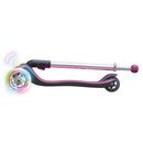 Monopattino 3 ruote a LED Telescopico e Ripiegabile Max 50Kg Globber Elite Rosa