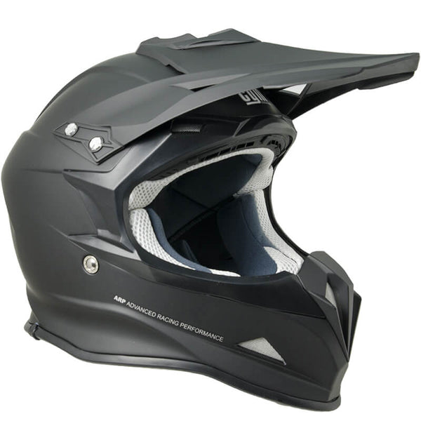 Integralhelm für Moto Cross mit Peak CGM Ground 601A Mattschwarz prezzo