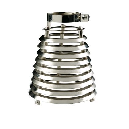 Frangiluce per Appliques Verso Il Basso in Acciaio Sovil