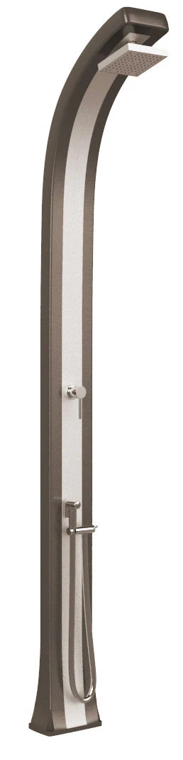 Doccia da Giardino Miscelatore e Doccetta Arkema Spring Plus Fascia Inox Dove Grey acquista