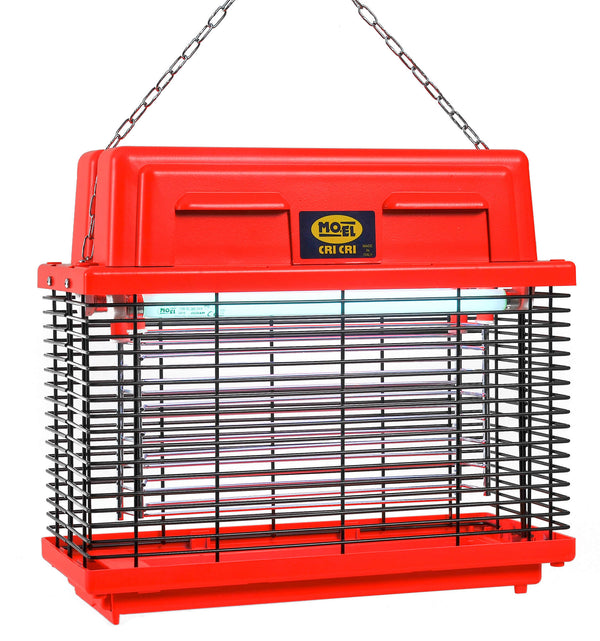 online Elektrisches Moskitonetz 2 Lampen 30W Moel Cri-Cri Fluo Coral Red