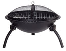 Stufa Braciere Grill a Legna o Carbone da Esterno Qlima FFGW4556 Nero