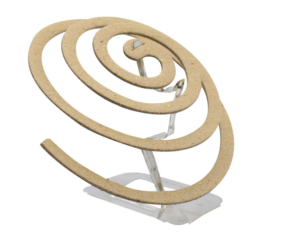 Set 100 Zampironi Antizanzare a Spirale in Critronella Bio con Supporto in Metallo prezzo