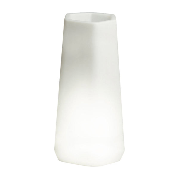 Leuchtende Gartenvase LED 49x40x95 cm in Resin 5W Magnolia Warm White sconto