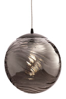 Lampada pendente Pendant in Metallo Dunas Opaco Nero