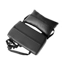 Sedia da Gaming Ergonomica 64x53x122-133 cm con Supporto Lombare e Poggiatesta in Similpelle Bianco