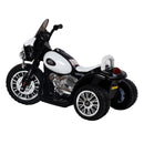 Moto Elettrica Polizia per Bambini 6V Police Nera 