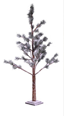 Albero di Natale Luminoso 162 LED in Carta H180cm Marrone