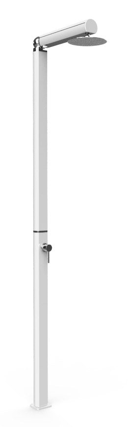 acquista Doccia da Giardino Miscelatore e Soffione Arkema Quick Alluminio Satinato