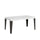 Tavolo Allungabile 140/244x90x77 cm Flame Premium Bianco Frassino