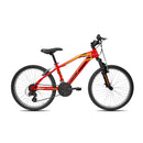 Bicicletta MTB Ragazzo 24” 18 Velocità Progress Giallo o Nero o Rosso