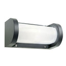 Lampada Applique Plafoniera Larga Colore Grigio per Esterno Linea Umbe Sovil