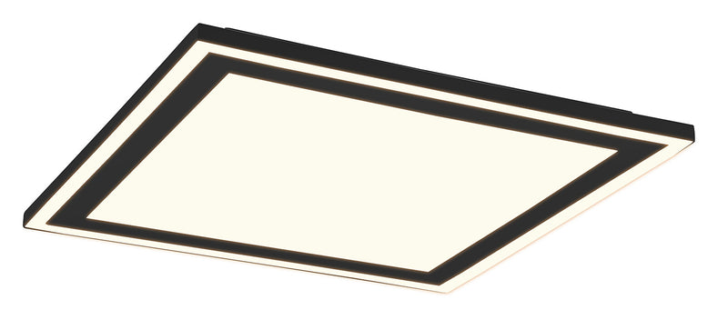 Plafoniera da Interno a LED in Plastica Nero Opaco