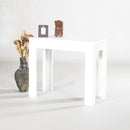 Consolle Allungabile in Legno H76,5x47x90/297cm 5 Allunghe Itamoby Magix Bianco Lucido Classica