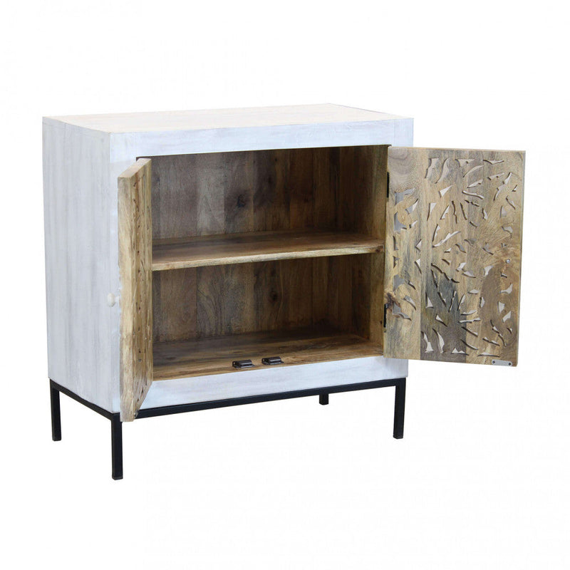 Mobile Cornell 80x40x80 h cm in Legno Marrone