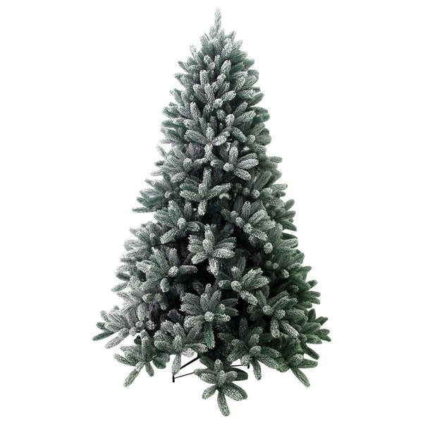 Künstlicher Weihnachtsbaum Cortina Schneebedeckt mit Schneeeffekt 1092 Äste Höhe 180cm sconto