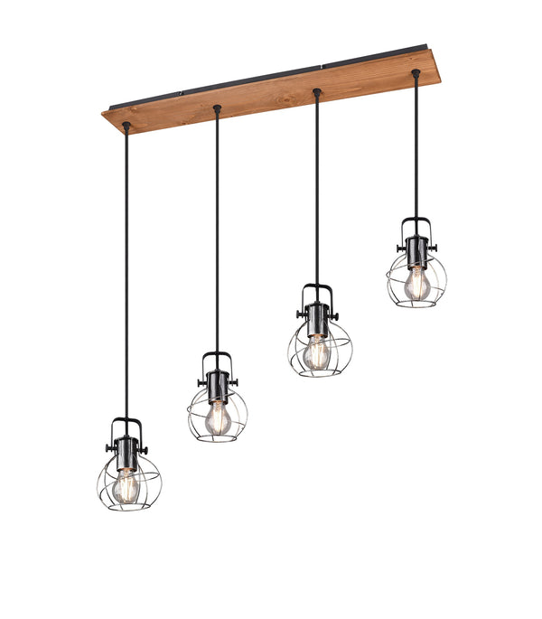 acquista Innen-Pendelleuchte E27 aus antiksilbernem Metall