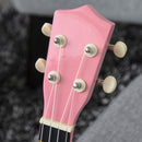 Ukulele Soprano in Legno con Accessori  Rosa