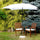 Gartenschirm aus Stahl 200x200cm Maffei Kronos Weiß