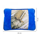 Borsa Acqua Calda Elettrica Scaldamani Ricaricabile Blu