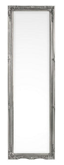 Specchio Miro con Cornice Argento 36x126 in Legno