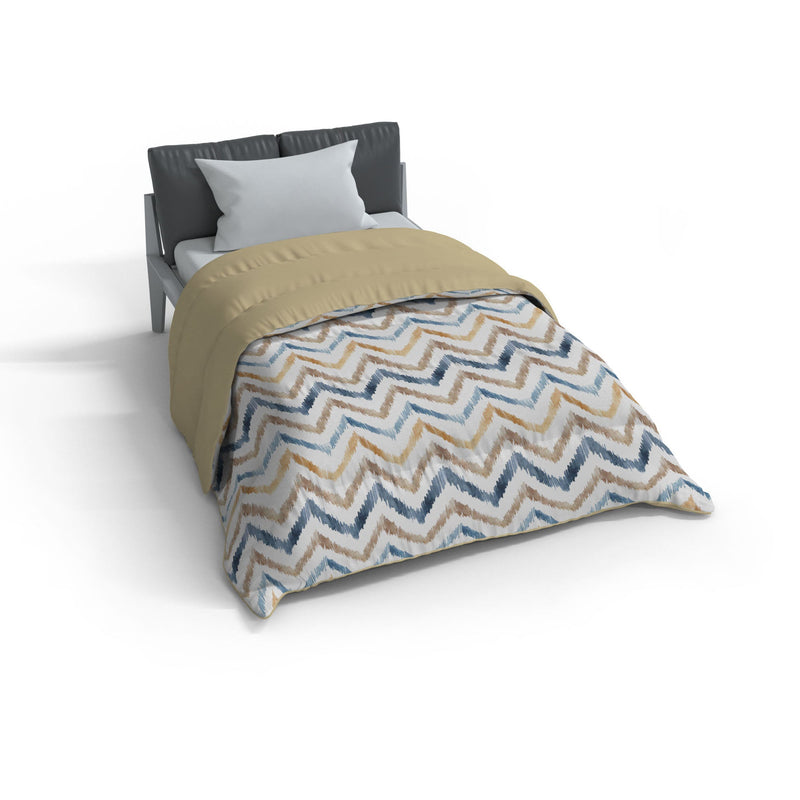 Trapunta Invernale Stampata in Microfibra 300gr Doubleface Hippy