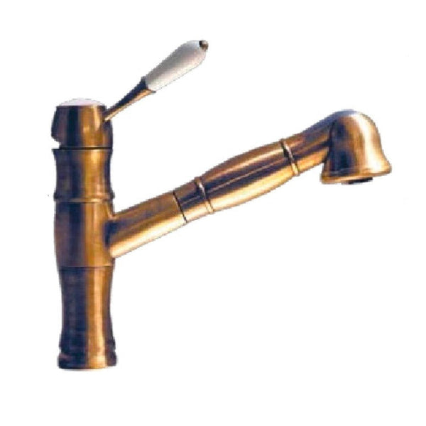 Rubinetto Cucina Miscelatore Monocomando Lavello in Ottone Cordoba Antico sconto