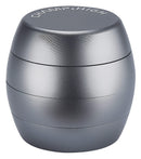 Grinder Ø40 mm 4 Livelli per Spezie Erbe e Tabacco Argento