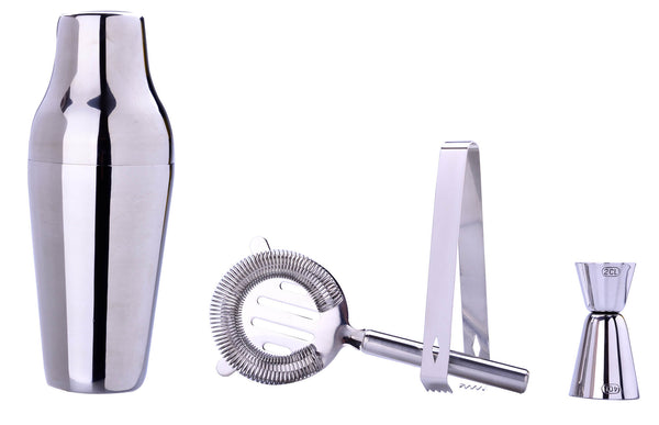 4-teiliges Cocktail-Set aus Edelstahl sconto