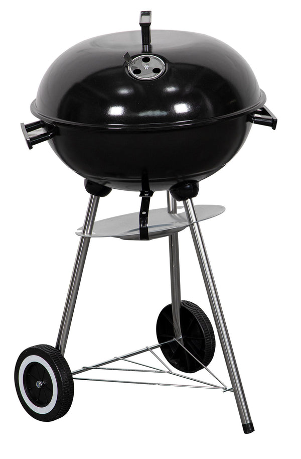 sconto Holzkohlegrill Holzkohle 44x46x70 cm in Black Iron