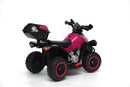 Mini Quad Elettrico per Bambini 6V Kid Go Deluxe Rosa