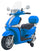 Elektroroller für Kinder 12V Piaggio Liberty ABS Blau