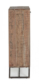 Mobile Cantinetta Portabottiglie 1 Cassetto 60x32x107 cm in Legno