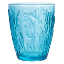 Set 4 Bicchieri Acqua Pantelleria Ocean in Vetro VdE Tivoli 1996 Blu