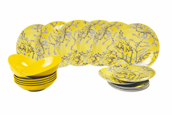 prezzo 18-teiliges Tafelservice aus Steingut und Porzellan Villa d'Este Home Tivoli Japanischer Traum