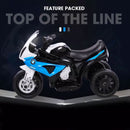 Moto Motocicletta Elettrica per Bambini 6V con Licenza BMW S1000RR Blu