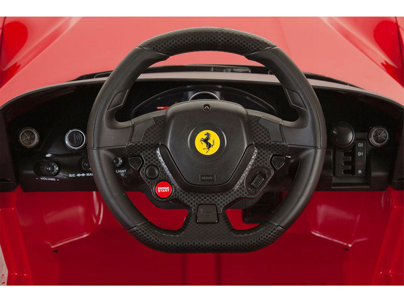Macchina Elettrica per Bambini 6V con Licenza Ferrari F12 Berlinetta 