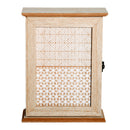 Scatola Porta Chiavi 20x6,5x26,5 cm  in Legno Decorato