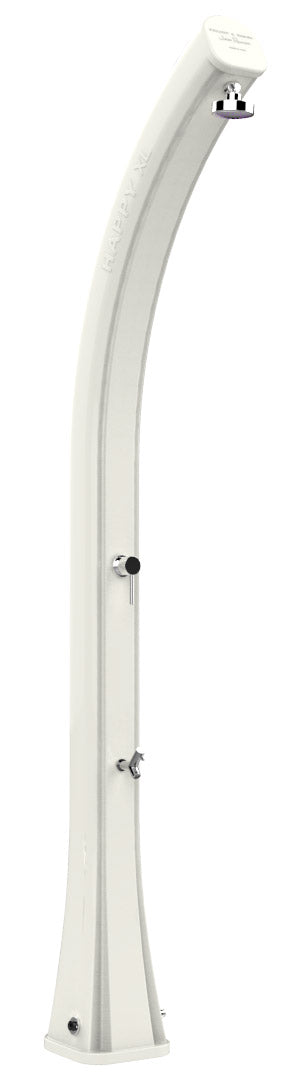 Doccia Solare da Giardino 35L Miscelatore e Lavapiedi Arkema Happy XL Bianco sconto