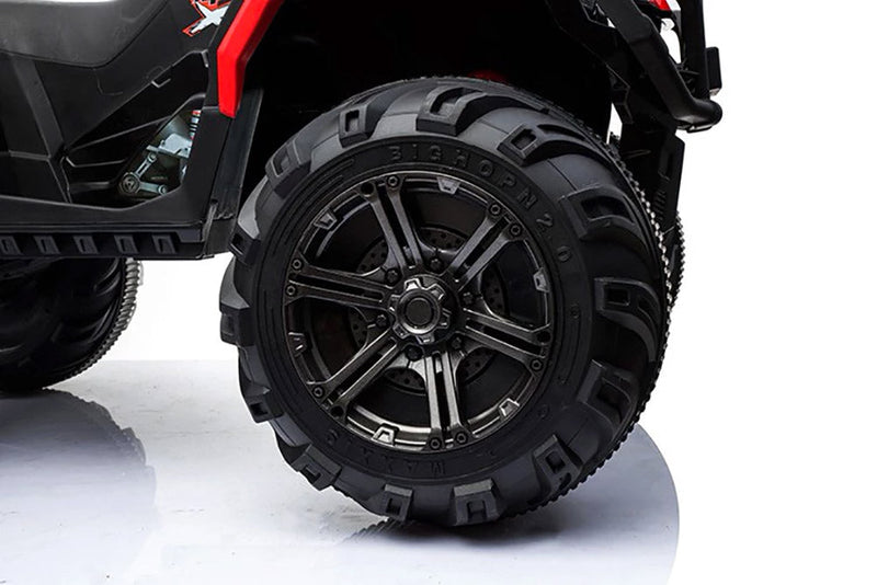 Quad Elettrico per Bambini 12V Mega Quad Rosso