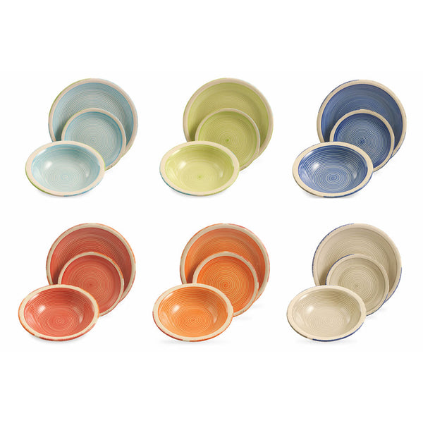 Villa d'Este Daily Tafelservice aus Steingut 18-teilig acquista