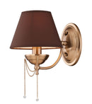 Lampada da parete Royal Classic in Metallo Chester Ottone
