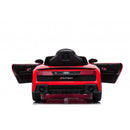 Macchina Elettrica per Bambini 12V Licenza Ufficiale Audi R8 New Spyder con Telecomando e Sedile in pelle Rosso